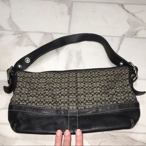 Coach black handbag